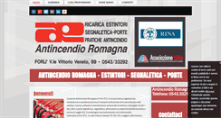 Desktop Screenshot of antincendioromagnafc.biz